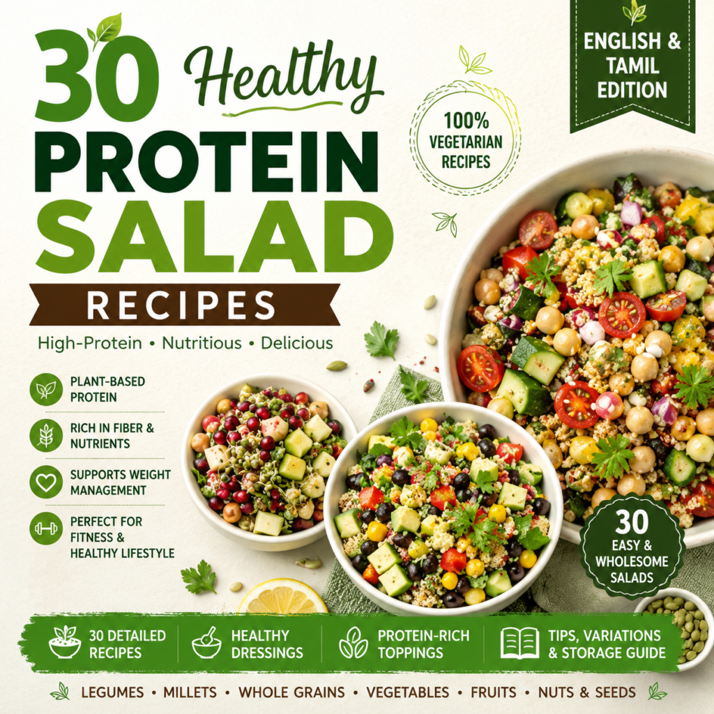30 Healthy Protein Salad Recipes – High-Protein Vegetarian Salads